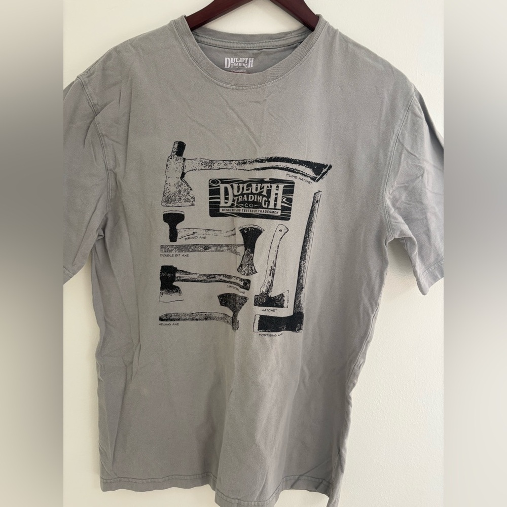 Duluth Trading Co Graphic Gray Men's Tee